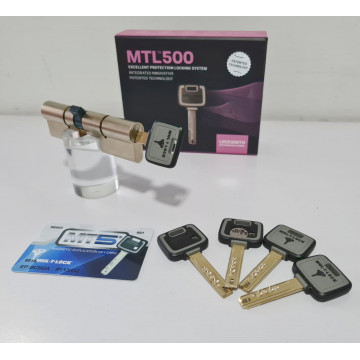 Cilindro MT500 MT5 y llaves de seguridad 7x7