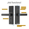 Cerradura Inteligente LS 2000 Wifi Tuya | Control Remoto | Acceso Compartido