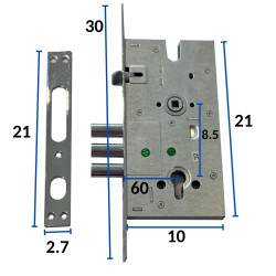 Cerradura Mul-T-Lock de seguridad con escudo antibroca
