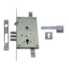 Cerradura alta seguridad Mul-T-Lock multipunto con manijas cuadradas