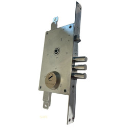 Cerradura alta seguridad Mul-T-Lock multipunto con escudo antibroca