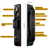 LS 9500 Cerradura Inteligente con reconocimiento Facial | Wifi | Videoportero HD | Tuya