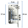 LS 3000 Smart Lock  Wifi Tuya | Biometrica