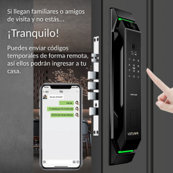 LS 9500 Cerradura Inteligente con reconocimiento Facial | Wifi | Videoportero HD | Tuya