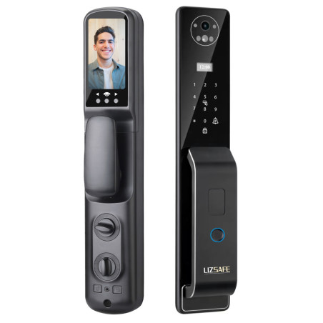 LS 9000 Cerradura Inteligente con reconocimiento Facial | Wifi | Videoportero HD | Tuya