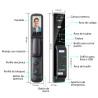 LS 9000 Cerradura Inteligente con reconocimiento Facial | Wifi | Videoportero HD | Tuya