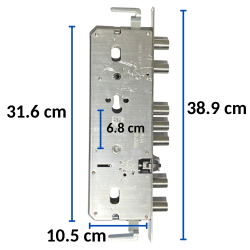 Mortise para cerradura inteligente