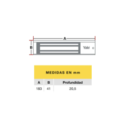 Kit electroiman 600 Lb, soporte ZL, botón fijo, buzzer, transformador y control remoto