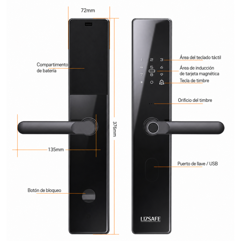 Cerradura inteligente PREMIUM PLUS