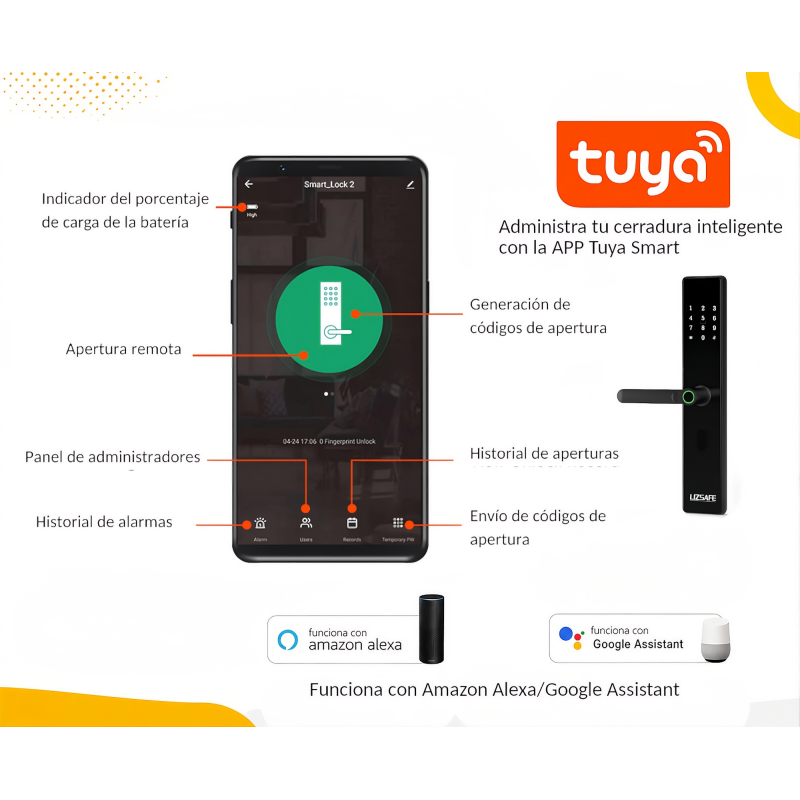 Cerradura inteligente PREMIUM PLUS