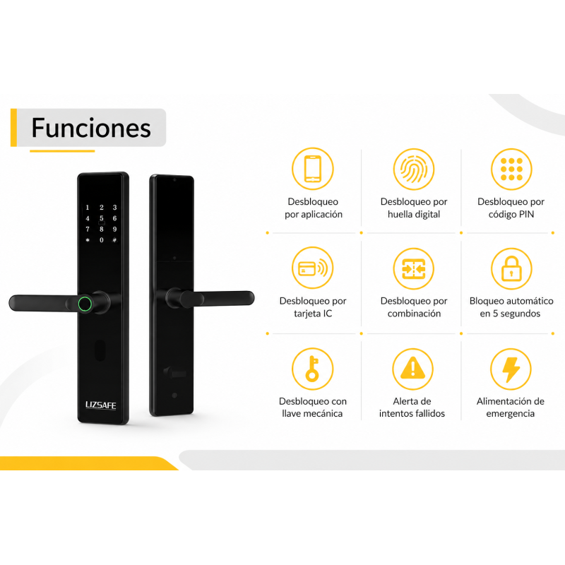 Cerradura inteligente PREMIUM PLUS