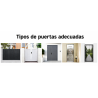 Cerradura sobreponer control salida