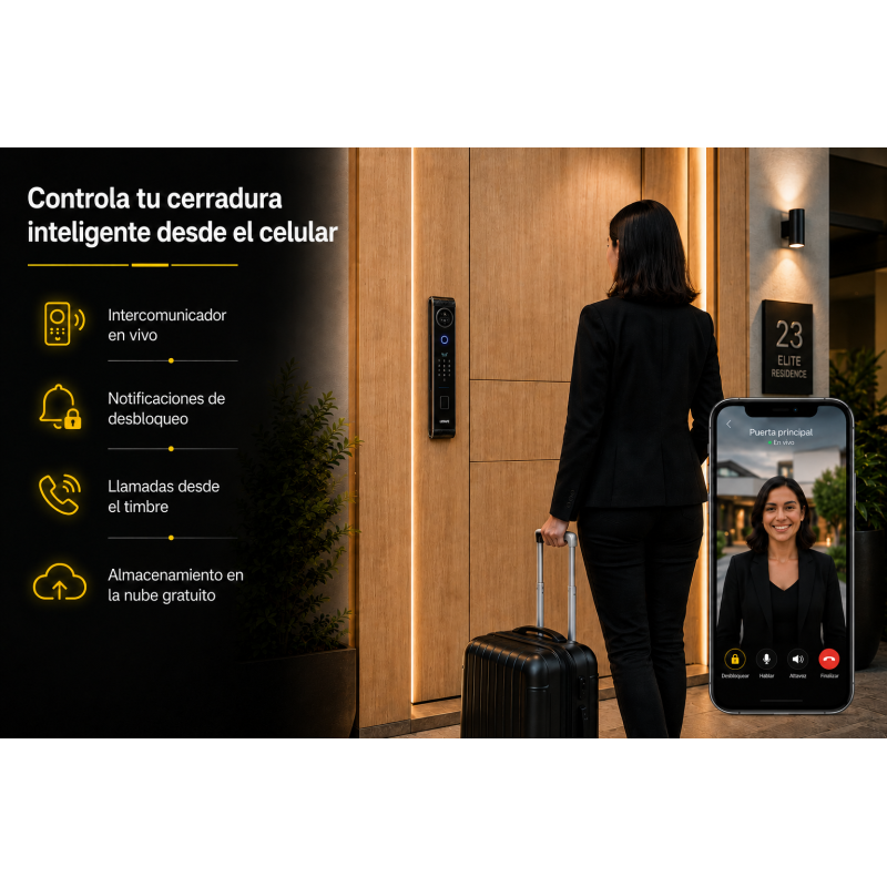Cerradura inteligente Optimus