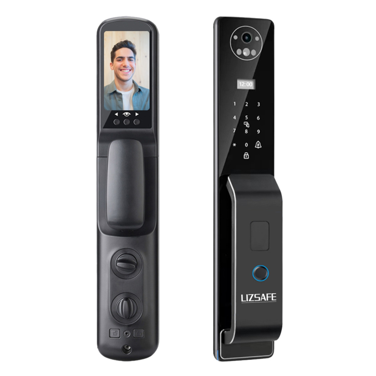 LS 9000 Cerradura Inteligente con reconocimiento Facial | Wifi | Videoportero HD | Tuya
