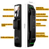 LS 9500 Cerradura Inteligente con reconocimiento Facial | Wifi | Videoportero HD | Tuya