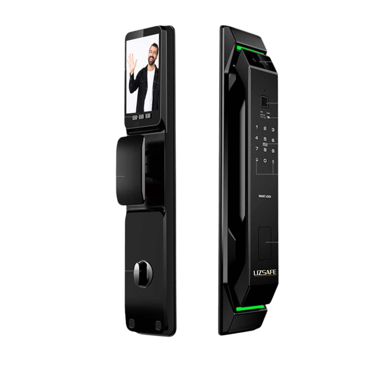 LS 9500 Cerradura Inteligente con reconocimiento Facial | Wifi | Videoportero HD | Tuya
