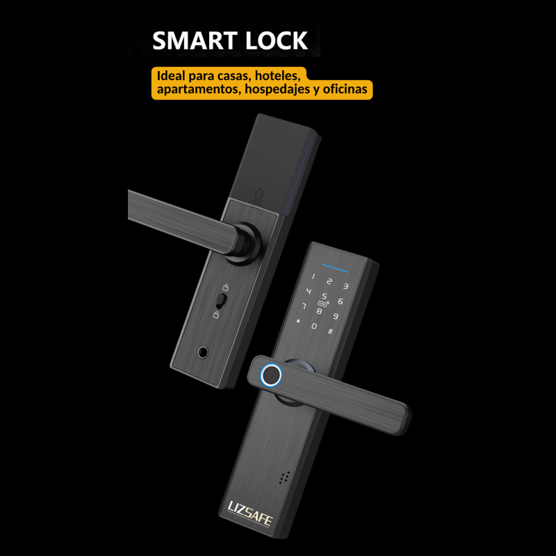 Cerradura Inteligente LS 2000 Wifi Tuya | Control Remoto | Acceso Compartido