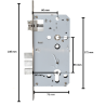 Cerradura Inteligente LS 2000 Wifi Tuya | Control Remoto | Acceso Compartido