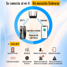 Cerradura biométrica inteligente WIFI con cámara, función de video portero y 5 formas de apertura