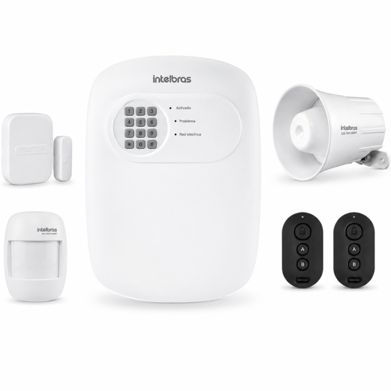 Kit alarma WI FI control total desde el celular