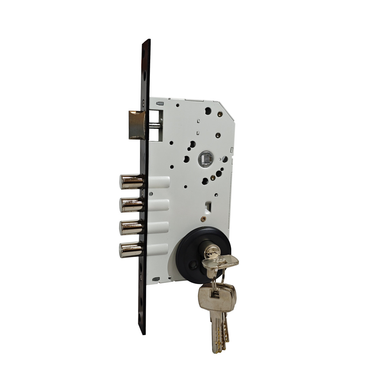 Cerradura principal Yale con escudo de seguridad Yale