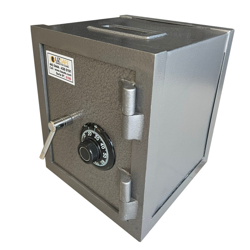 Caja Fuerte Blindada Digital Pequeña con Buzón -Contra Robo y Fuego