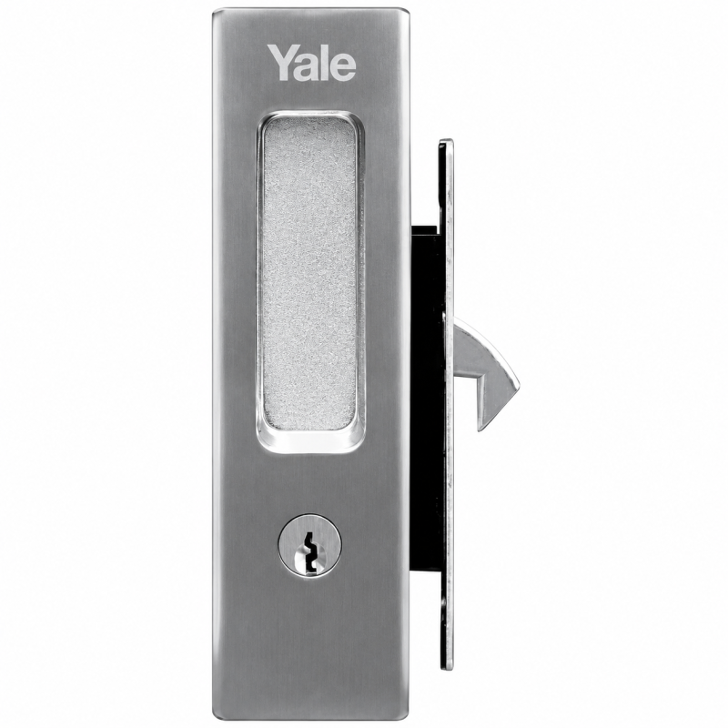 Cerradura puerta corrediza pico de loro Yale baño