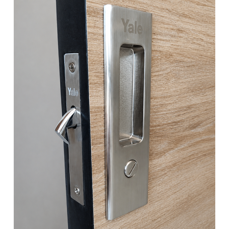 Cerradura puerta corrediza pico de loro Yale alcoba