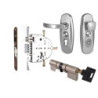 Cerradura Mul-T-Lock 265 con manijas SH300 y cilindro