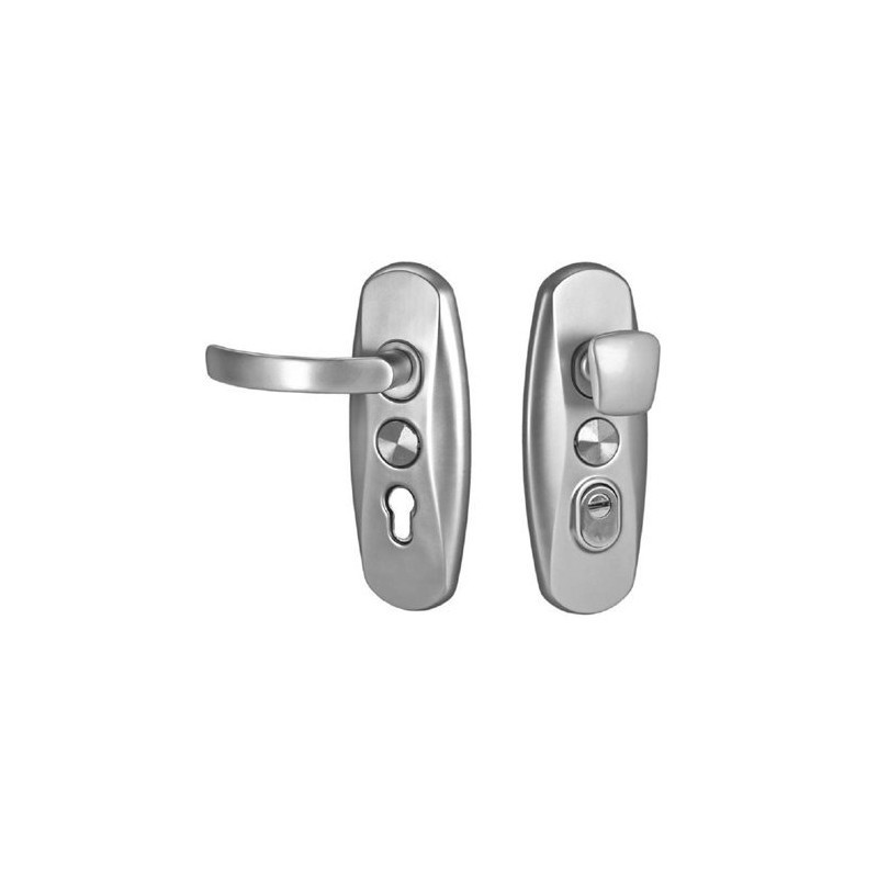 Cerradura Mul-T-Lock 265 con manijas SH300 y cilindro