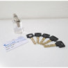 Cerradura Mul-T-Lock 250 con escudo antibroca, cilindro y kit de cierre