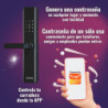 Cerradura biométrica inteligente PREMIUM + TUYA + Cerrojo adicional